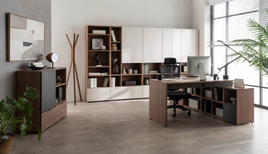 한샘 유닛 책상세트. 한샘 제공